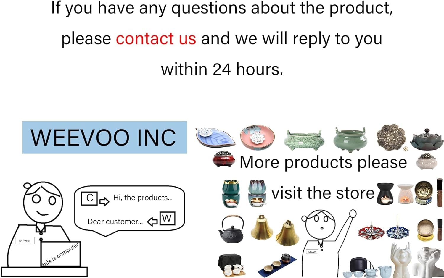 Incense Burner Bowl with Brass Lid + Incense Holder + Stand + Fire Mat for Stick or Tapered Disk Incense, for Home Decor Yoga Spa Meditation 4‘’ (Royal Blue)