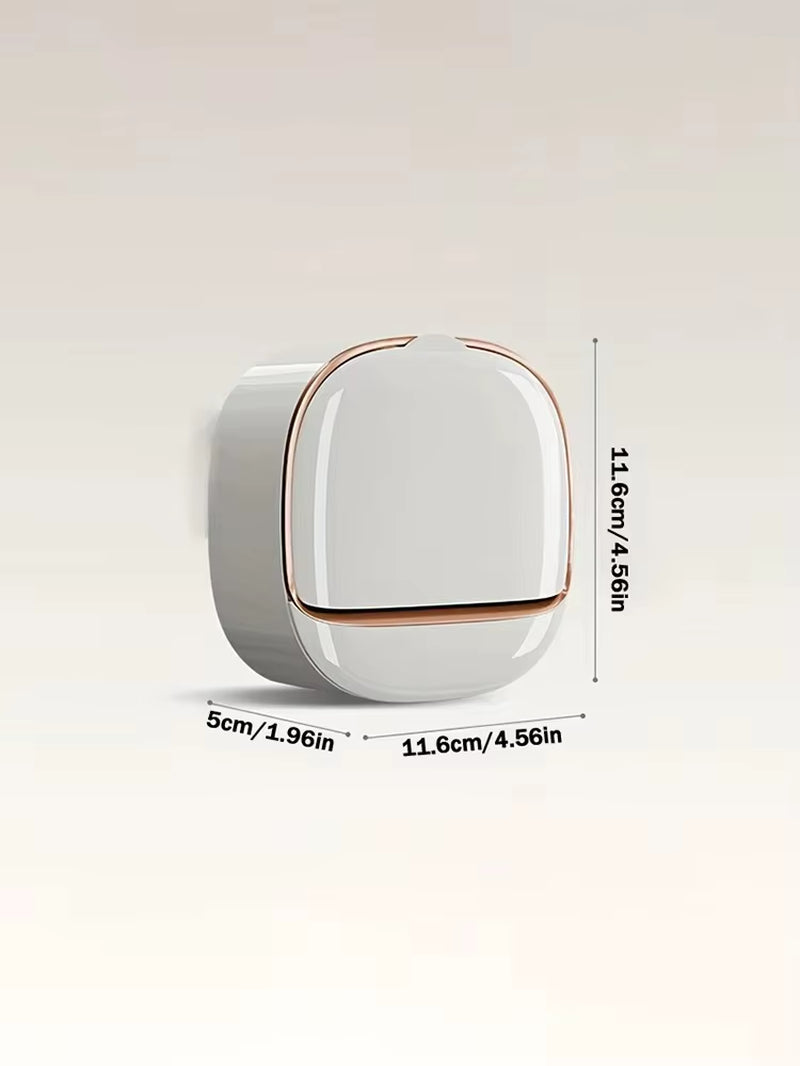 1 Piece Soap Box Free Punching Soap Box Wall-Mounted Household High-Grade Drain Water Storage Bathroom Toilet Soap Shelf