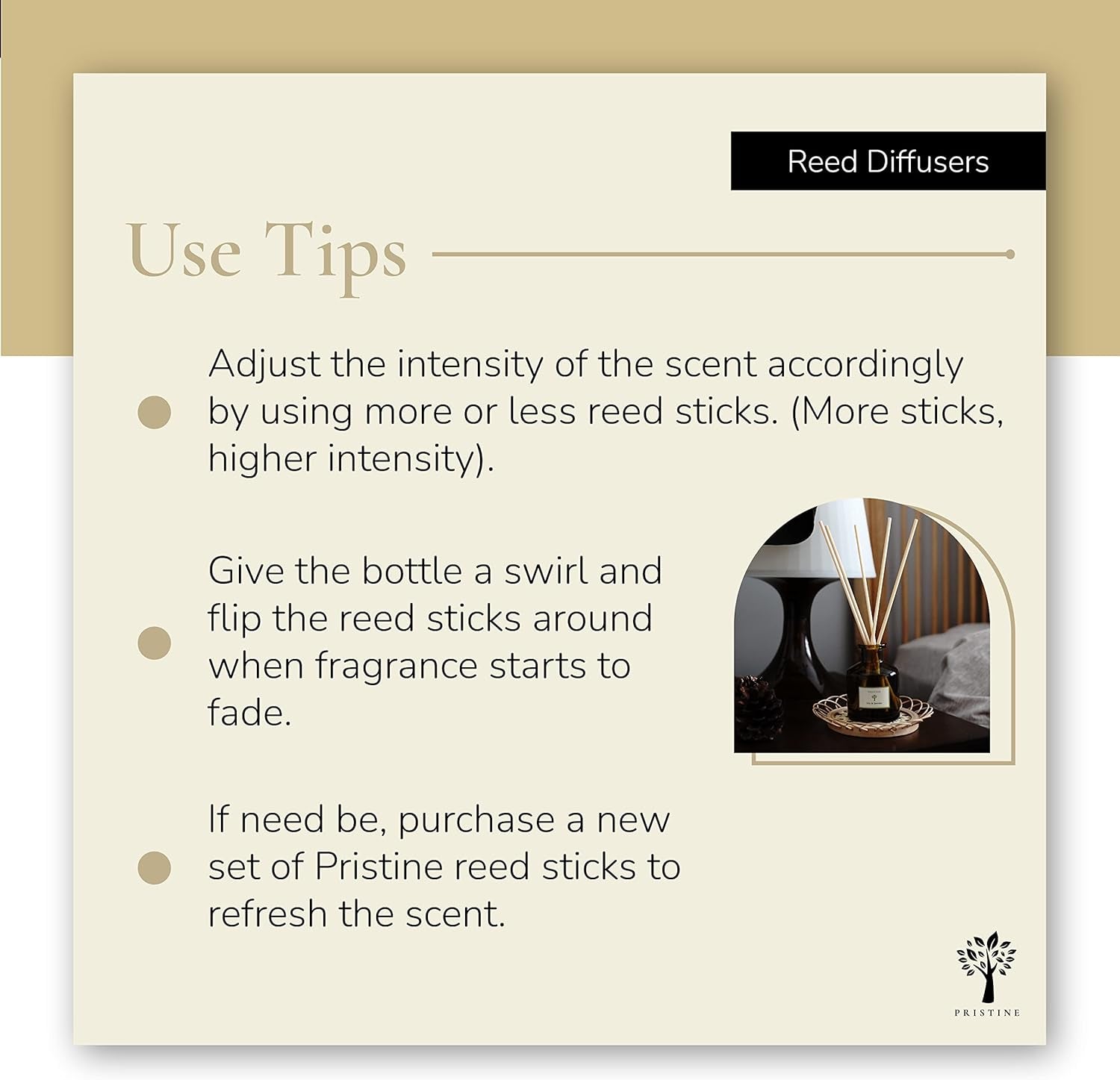 English Country Inn/Inspired by Ritz Carlton Reed Diffuser for Home | Fresh Blend of Strawberry, Vanilla, Musk Reed Diffuser Set, Oil & Reed Diffuser Sticks | Home & Office Decor | Fragrance