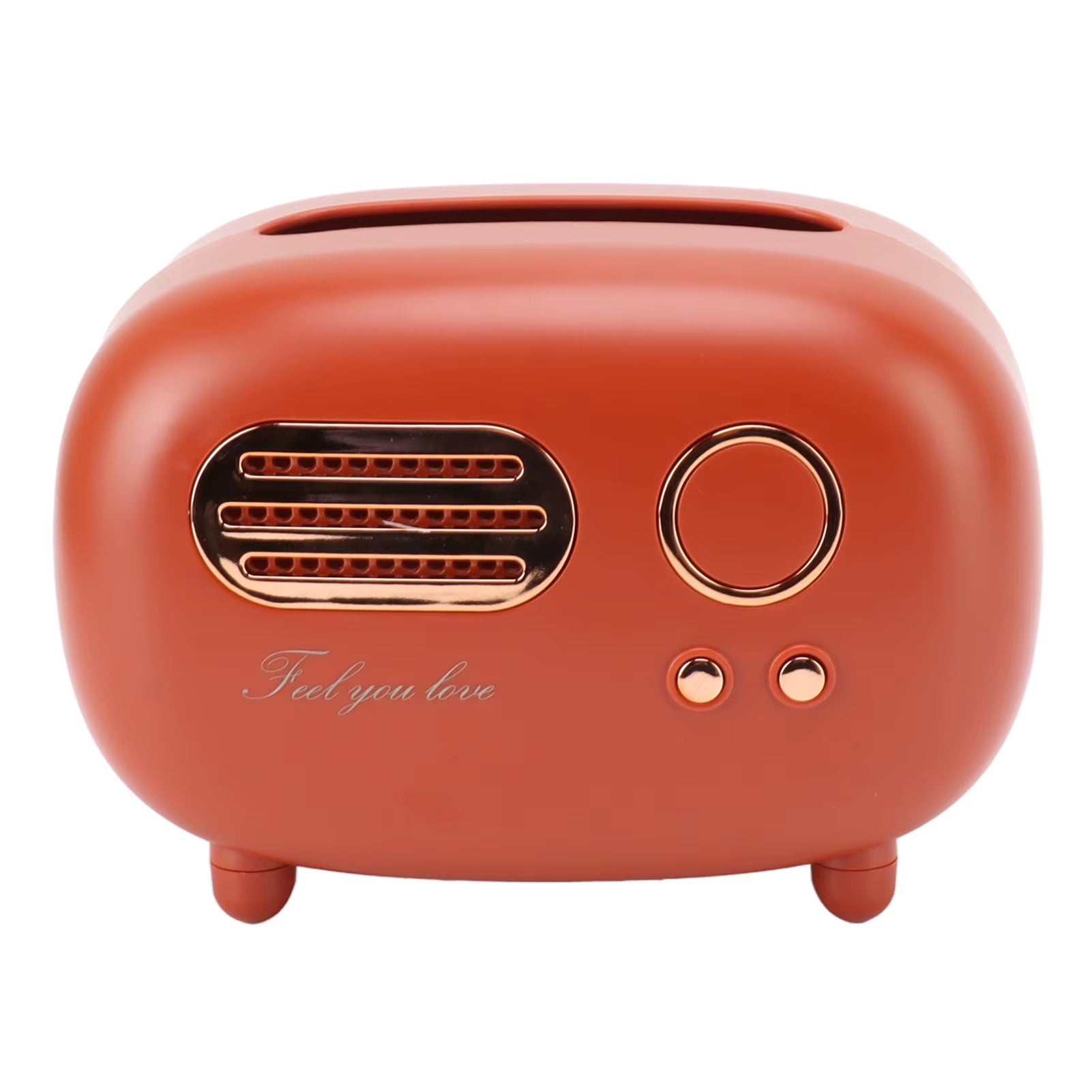 Vintage Radio Tissue Box Super Technology Retro Radio Tissue Box Plastic Multifunctional Beautiful for Bathroom for Kitchen
