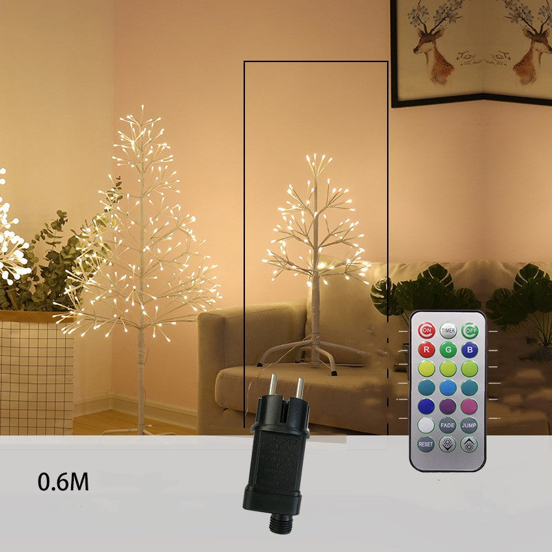 White Birch Tree Lights Led Lanterns Bedroom Room Decoration Lights