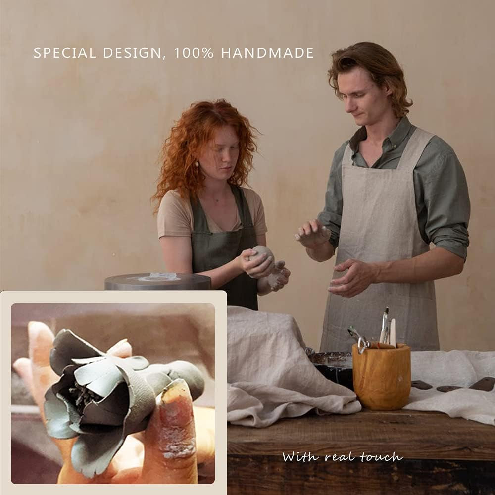 Incense Stick Burner Holder-Ceramic Handmade Flower Decorative Incense Burner for Incense, Ceramic Incense Sticks Holder for Yoga, Meditation, Bedroom(Pink)