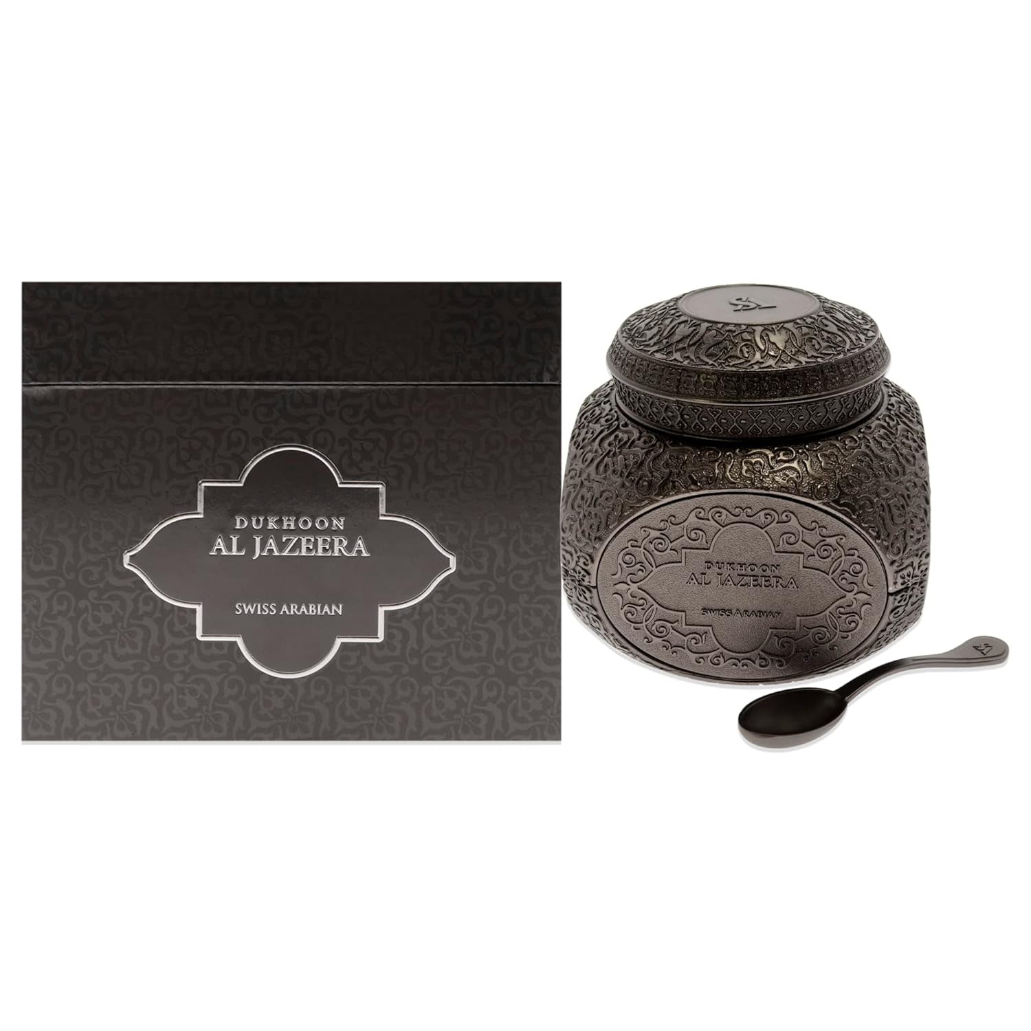 Dukhoon Al Jazeera - Luxury Products from Dubai - Lasting, Addictive Home Fragrance Powder Incense - Give Your Home a Seductive Signature Aroma - the Luxurious Scent of Arabia - 2.4 Oz