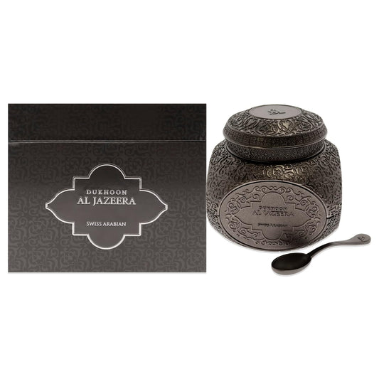 Dukhoon Al Jazeera - Luxury Products from Dubai - Lasting, Addictive Home Fragrance Powder Incense - Give Your Home a Seductive Signature Aroma - the Luxurious Scent of Arabia - 2.4 Oz