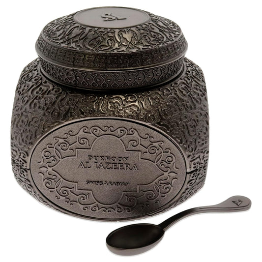 Dukhoon Al Jazeera - Luxury Products from Dubai - Lasting, Addictive Home Fragrance Powder Incense - Give Your Home a Seductive Signature Aroma - the Luxurious Scent of Arabia - 2.4 Oz