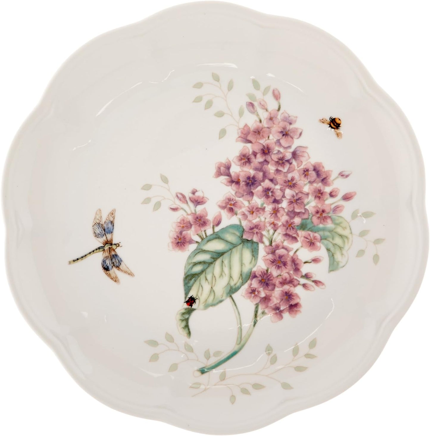 6342794 Butterfly Meadow 18-Piece Dinnerware Set White