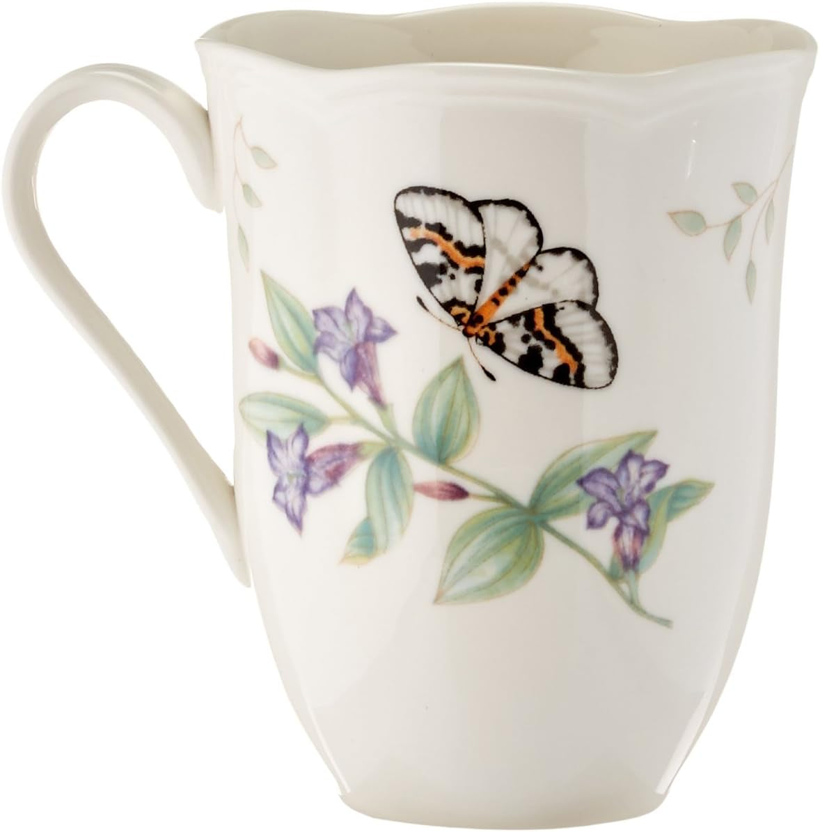 6342794 Butterfly Meadow 18-Piece Dinnerware Set White