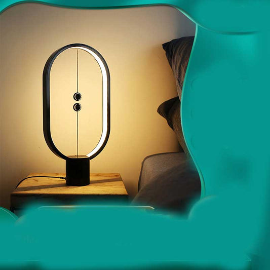 Creative Magnetic Balance LED Night Light Ornaments