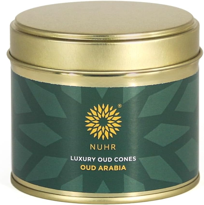 Home Incense Cones Oud Arabia / 20 Scented Cones / Bakhoor Alternative / Lasting Fragrance Aroma