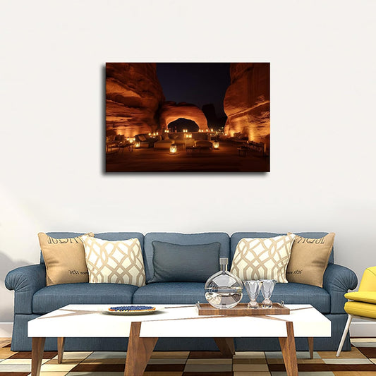 Bedouin Arabian Saudi Style Poster Picture HD Printing Modern Home Bedroom Wall Art Kitchen Office Decoration (Unframed,08×12Inch)