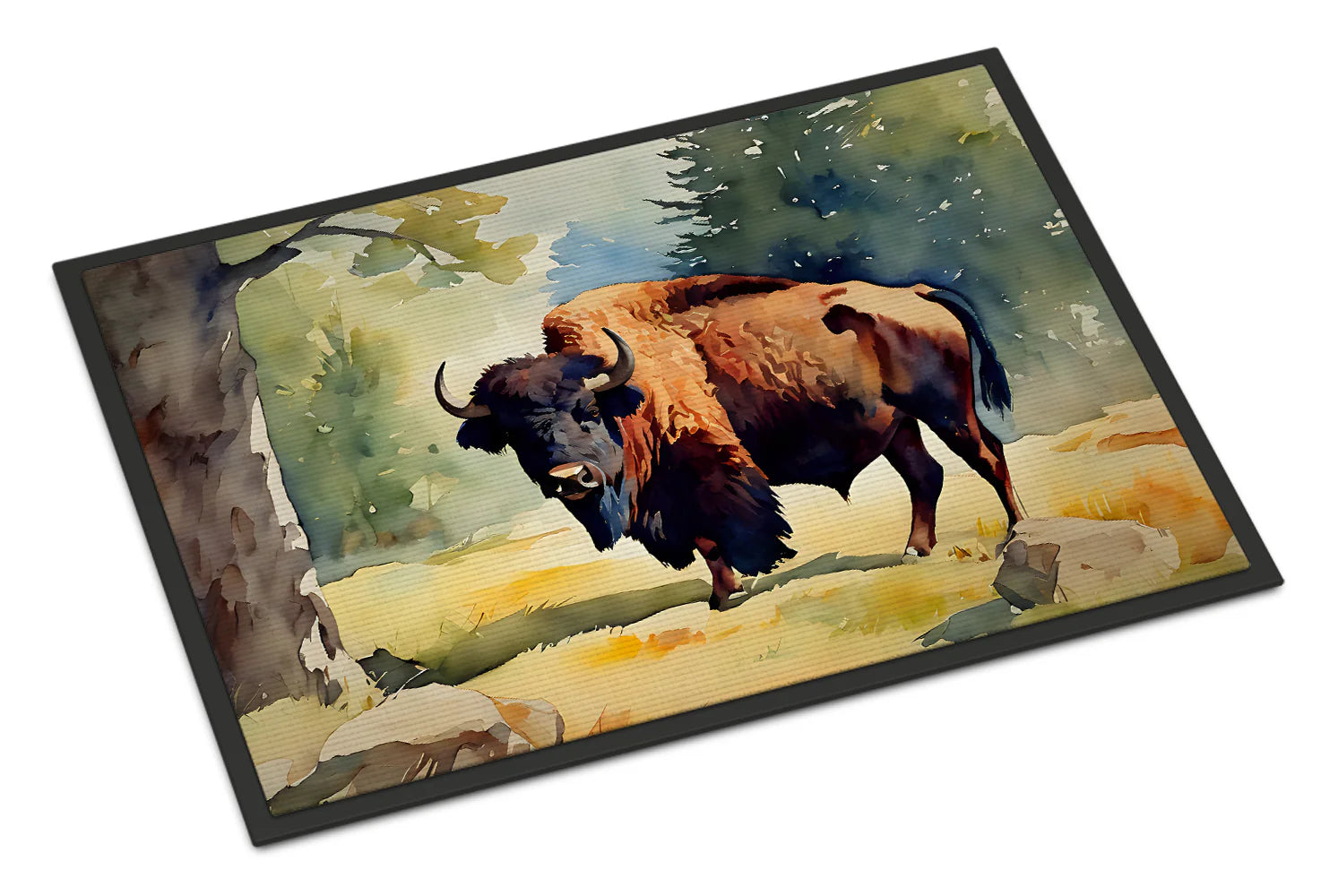 American Bison Doormat