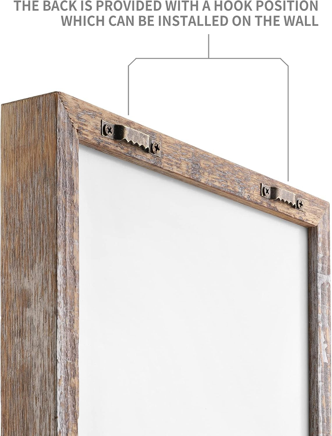 Wall Hanging Decor Home Sign with Felt Flower, Rustic Wooden Hanging Letters Decorative, Wood Vertical Wall Plaque Wall Decor Signs for Living Room House Housewarming Gift, Rustic Brown