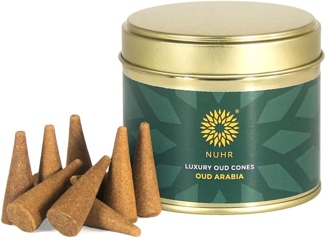 Home Incense Cones Oud Arabia / 20 Scented Cones / Bakhoor Alternative / Lasting Fragrance Aroma