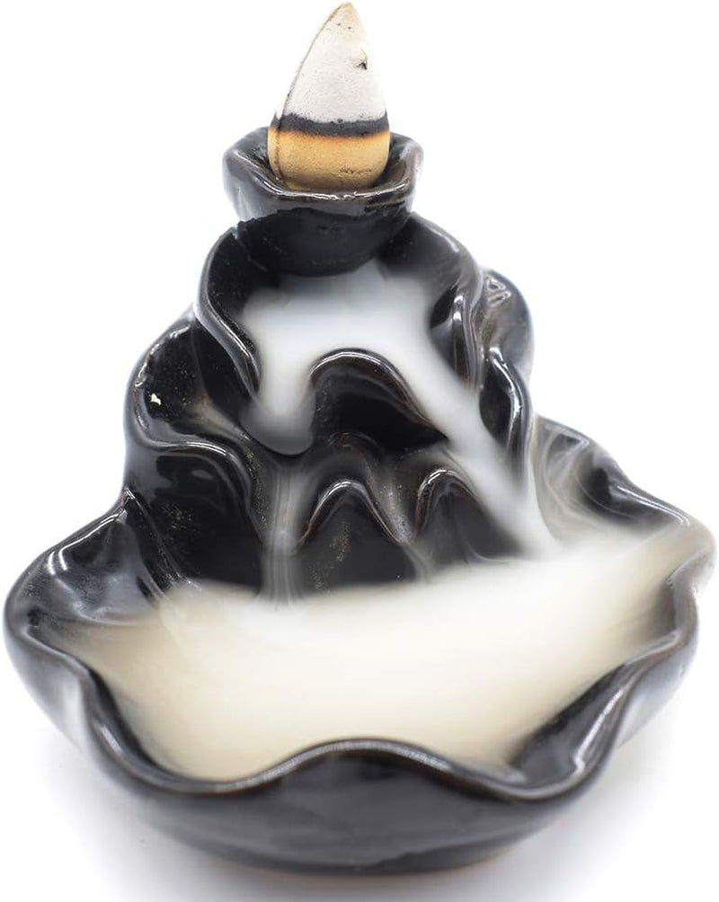 Incense Burner, Ceramic Backflow Incense Holder, Home Decor Aromatherapy Ornament
