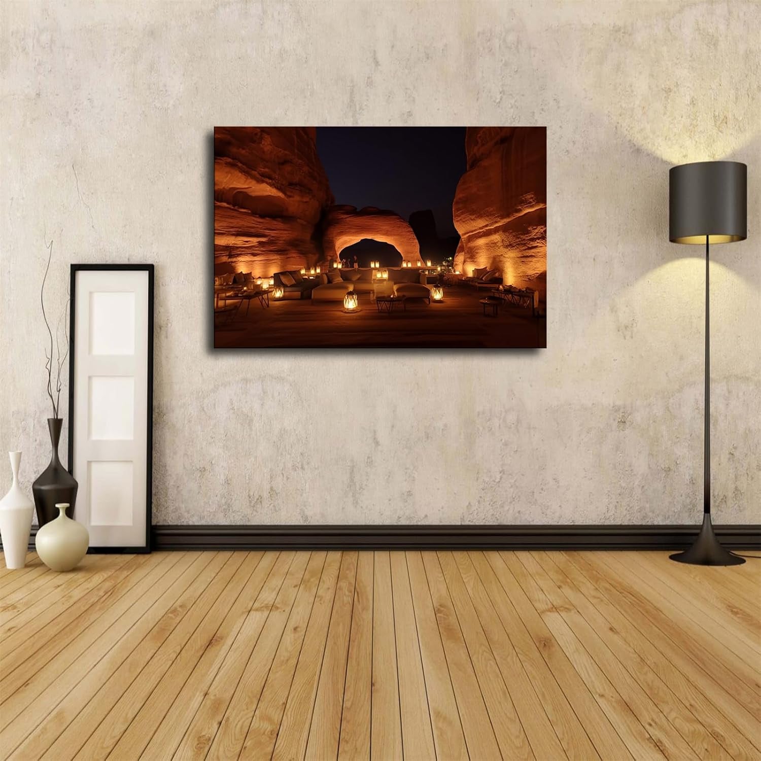 Bedouin Arabian Saudi Style Poster Picture HD Printing Modern Home Bedroom Wall Art Kitchen Office Decoration (Unframed,08×12Inch)