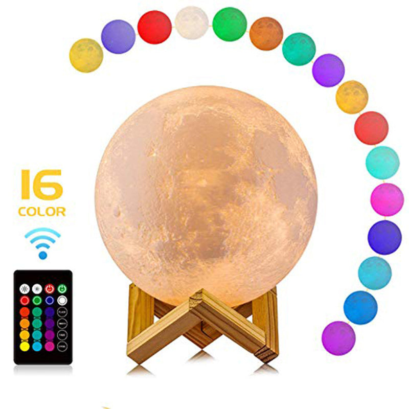 3D Printing Moon Night Table Lamp Chinese Valentine'S Day Gift