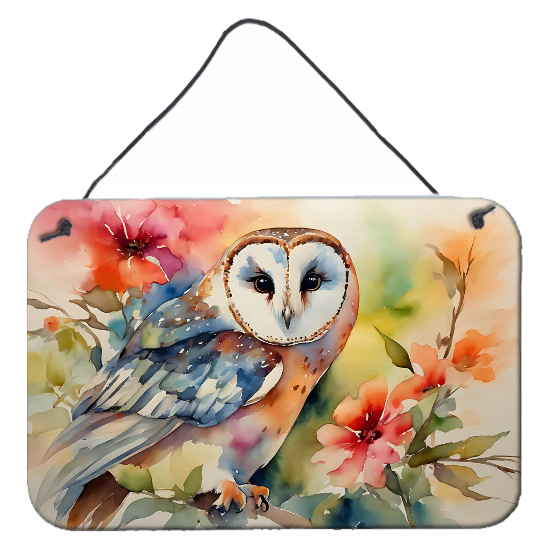 Barn Owl Wall or Door Hanging Prints