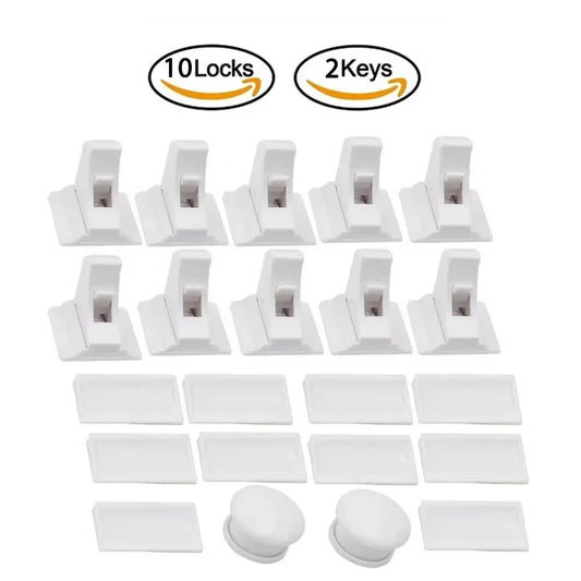Magnetic Children'S Lock for Extra Cabinet Door Safety: a Must-Have for Parents Drawer Lock Baby Protection Baby Safety Lock