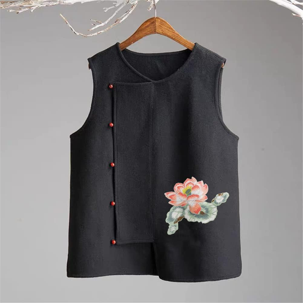 Lotus Embroidery Patch Iron on Beautiful Flower Stickers for Jacket Flight Suit T-Shirt Skirt Bag Decoration Embroidered DIY Patchwork Handmade Sew Garments Appliques, ZD03, PINK