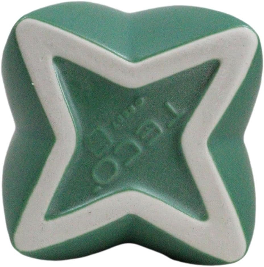 Teco Art Pottery Contemporary Smooth Micro-Crystalline Matte Glaze Vase Reproduction as Mantelpiece Shelf Table Decorative Accent Sculpture (Rocket - Green)