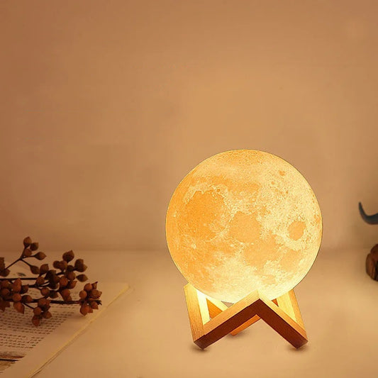 3D Printing Moon Night Table Lamp Chinese Valentine'S Day Gift