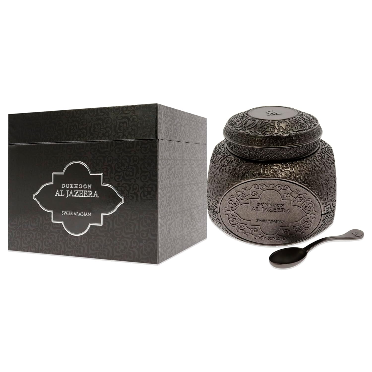 Dukhoon Al Jazeera - Luxury Products from Dubai - Lasting, Addictive Home Fragrance Powder Incense - Give Your Home a Seductive Signature Aroma - the Luxurious Scent of Arabia - 2.4 Oz
