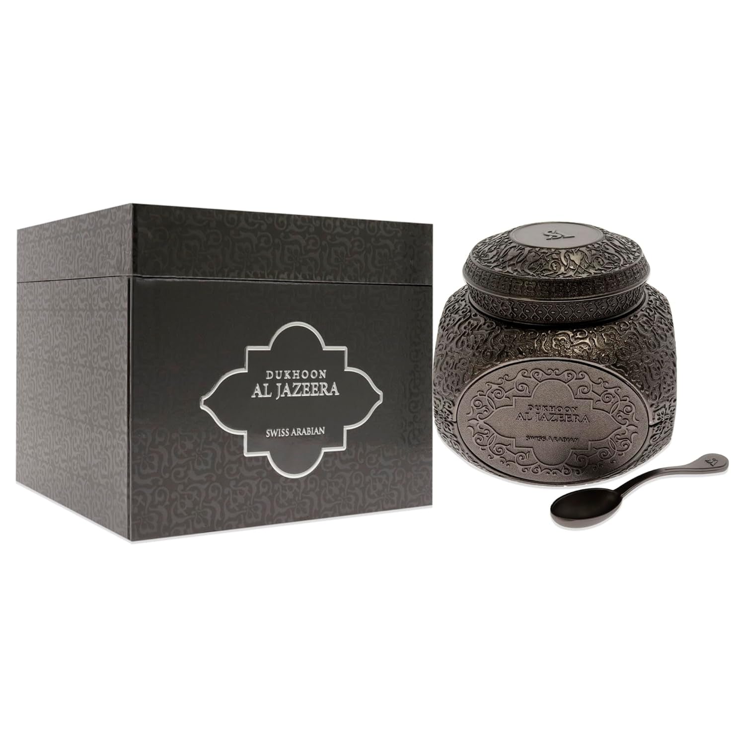 Dukhoon Al Jazeera - Luxury Products from Dubai - Lasting, Addictive Home Fragrance Powder Incense - Give Your Home a Seductive Signature Aroma - the Luxurious Scent of Arabia - 2.4 Oz
