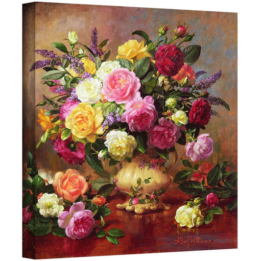 Albert Williams Roses from a Victorian Garden Wall Art