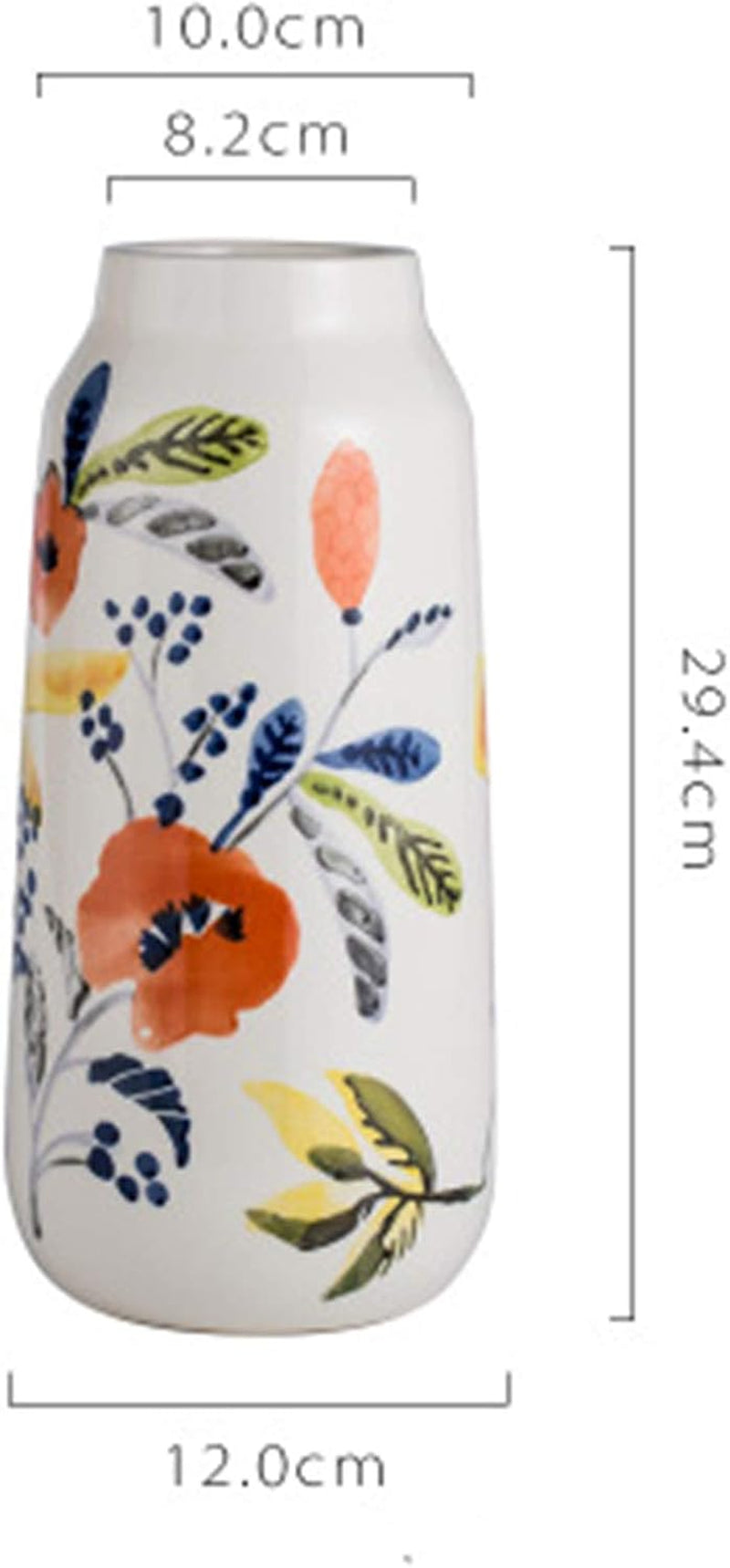 Ceramic Jug Vase Vintage Lemon Antique French Embossed Ceramic Flower Vase Heart Jug (C)