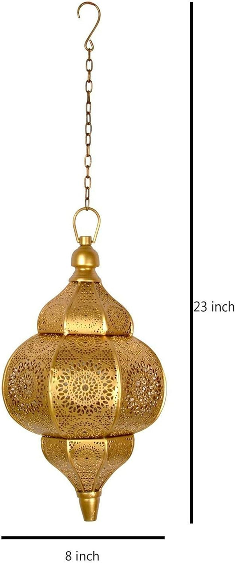 Modern Turkish Vintage Antique Look Moroccan Gold Ceiling Lights Home Lantern Pendant Gifts Oriental Arabian Hanging Lamp