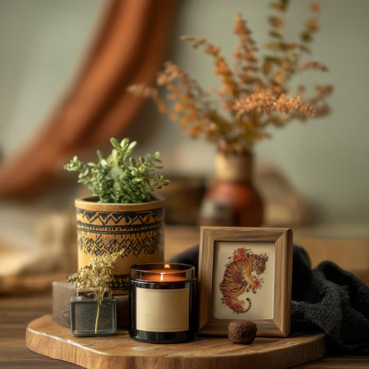 Home Decor Gift Hamper– Indian Handcrafted Decor, Housewarming Gift, Indian Art, Festive Gift Set, Wooden & Brass Decor, Corporate Hamper