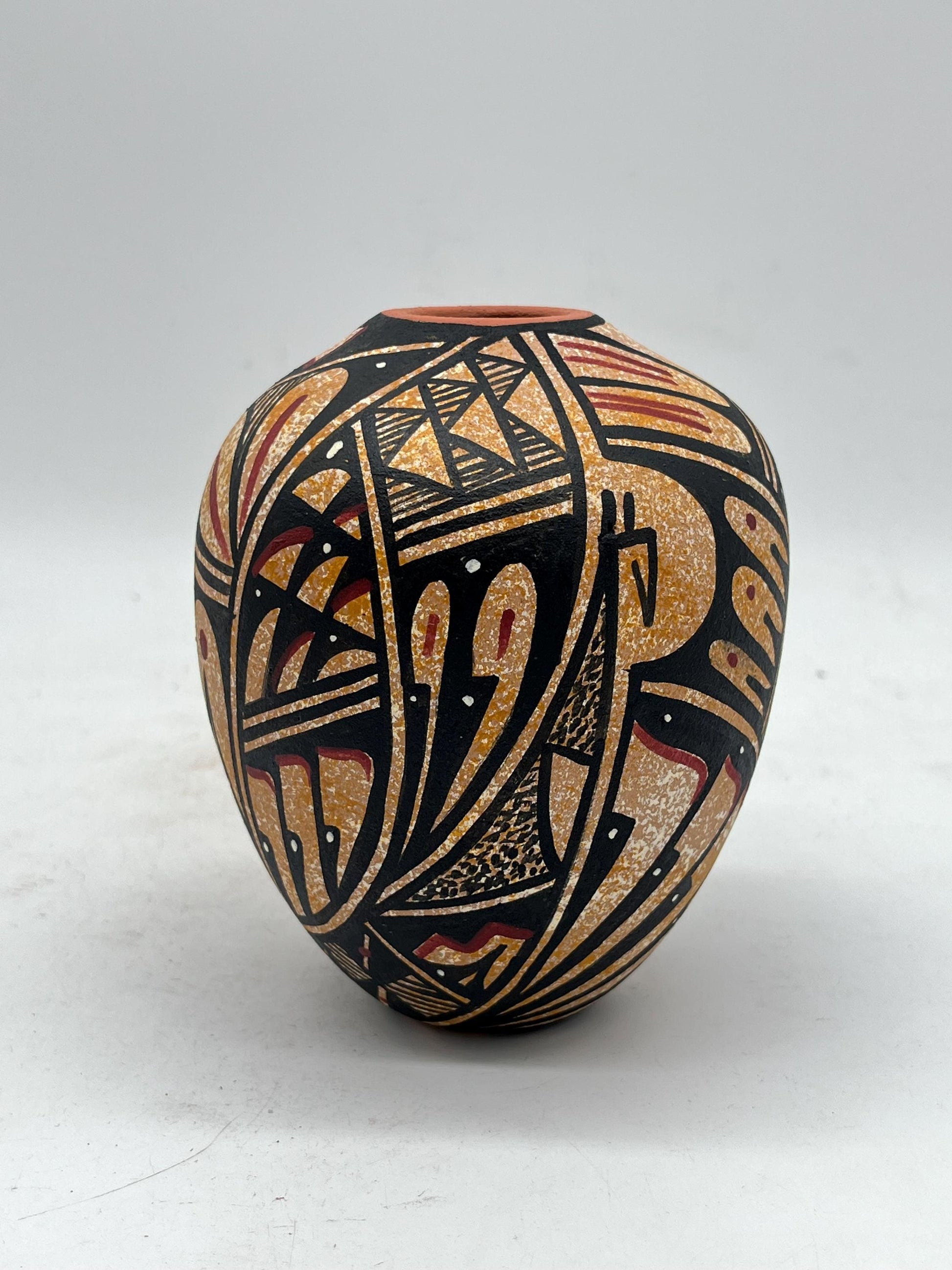 Native American Jemez Pottery Vase Sharon Sarracino