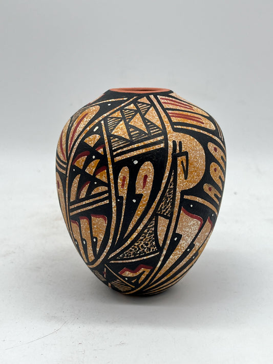 Native American Jemez Pottery Vase Sharon Sarracino