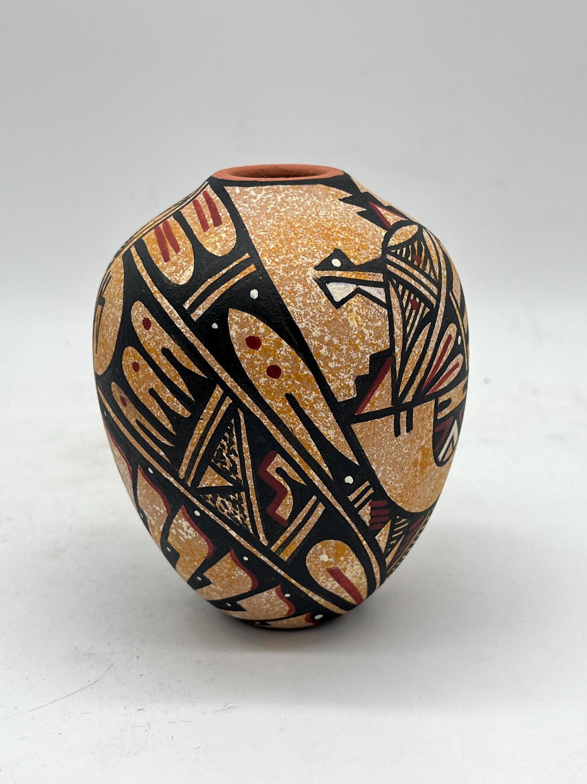 Native American Jemez Pottery Vase Sharon Sarracino