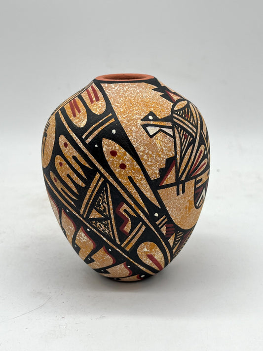Native American Jemez Pottery Vase Sharon Sarracino