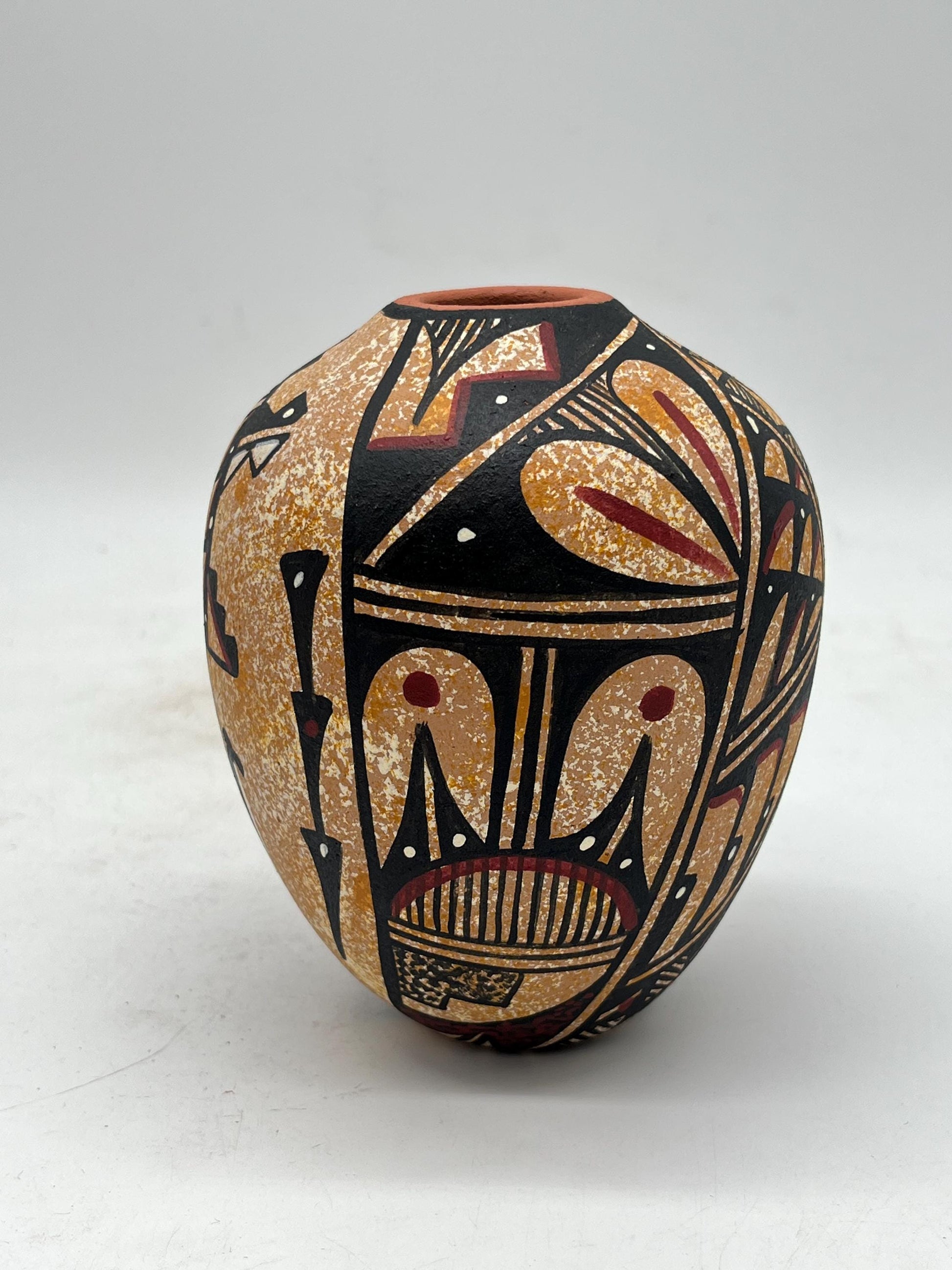Native American Jemez Pottery Vase Sharon Sarracino