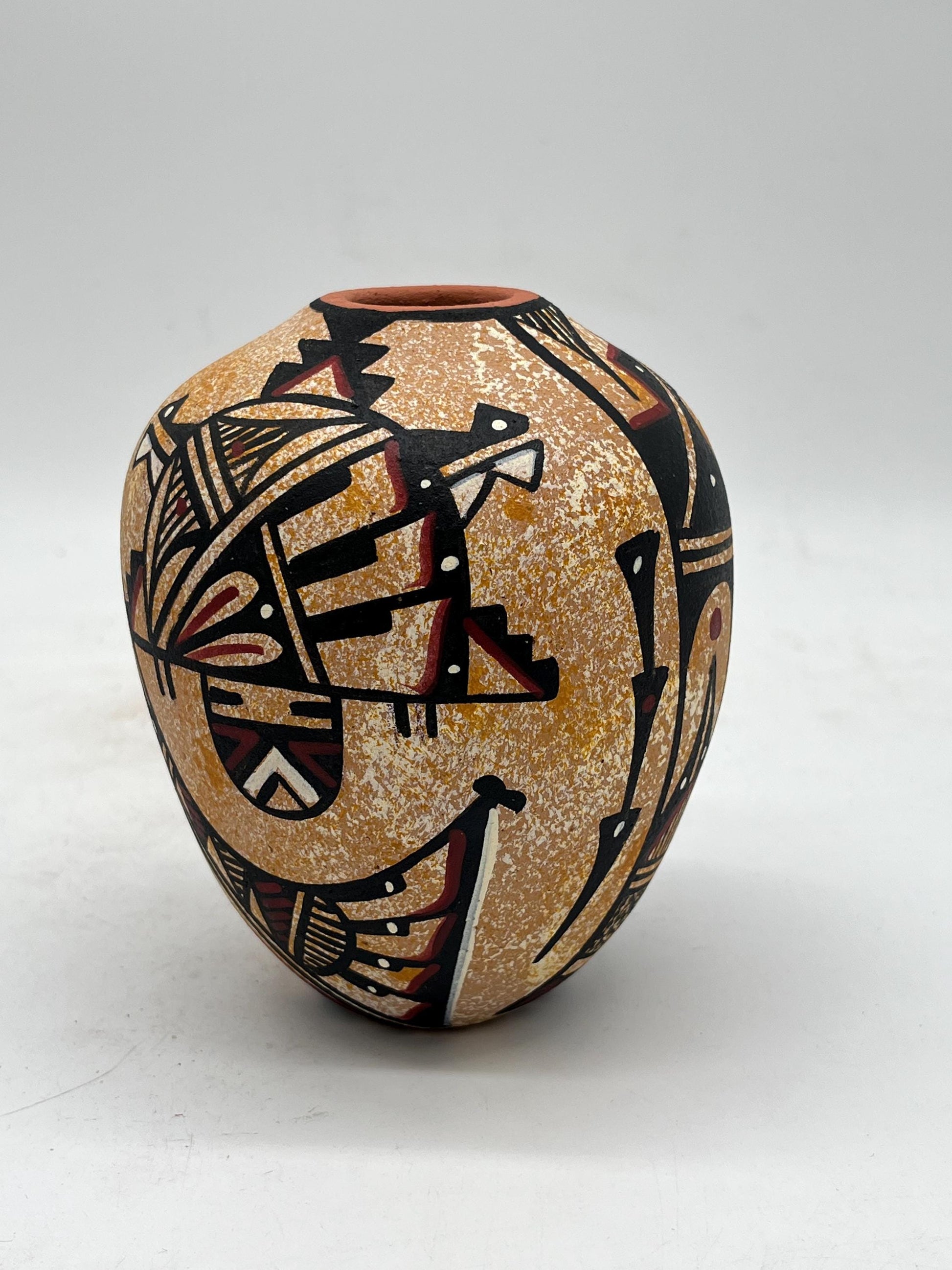 Native American Jemez Pottery Vase Sharon Sarracino