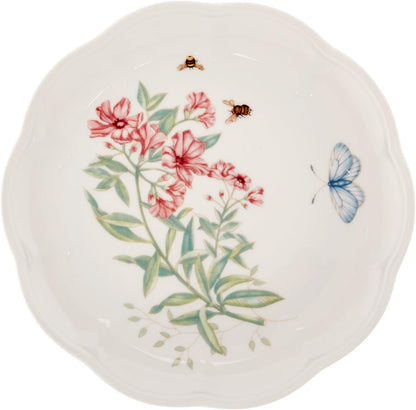 6342794  Butterfly Meadow 18-Piece Dinnerware Set White