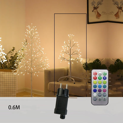 White Birch Tree Lights Led Lanterns Bedroom Room Decoration Lights