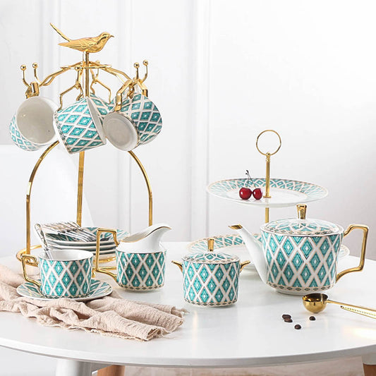 British Afternoon Tea Set Bone China Household