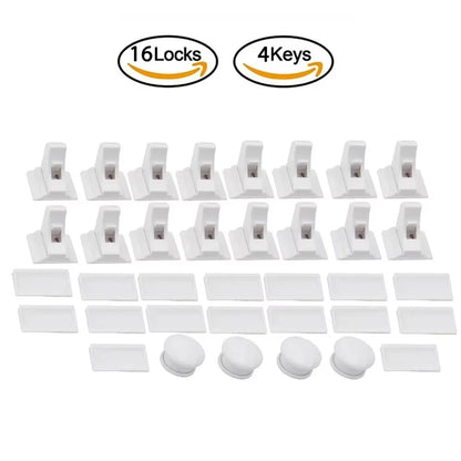 Magnetic Children'S Lock for Extra Cabinet Door Safety: a Must-Have for Parents Drawer Lock Baby Protection Baby Safety Lock