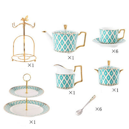 British Afternoon Tea Set Bone China Household