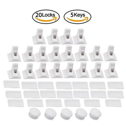Magnetic Children'S Lock for Extra Cabinet Door Safety: a Must-Have for Parents Drawer Lock Baby Protection Baby Safety Lock