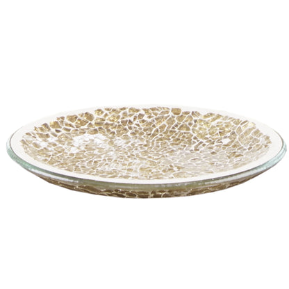 4 Piece Mosaic Bath Accessories Sets, Gold,Silver,Multi-Color