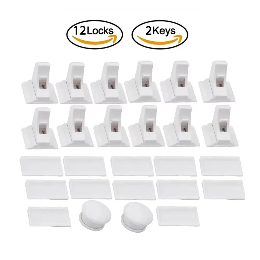 Magnetic Children'S Lock for Extra Cabinet Door Safety: a Must-Have for Parents Drawer Lock Baby Protection Baby Safety Lock