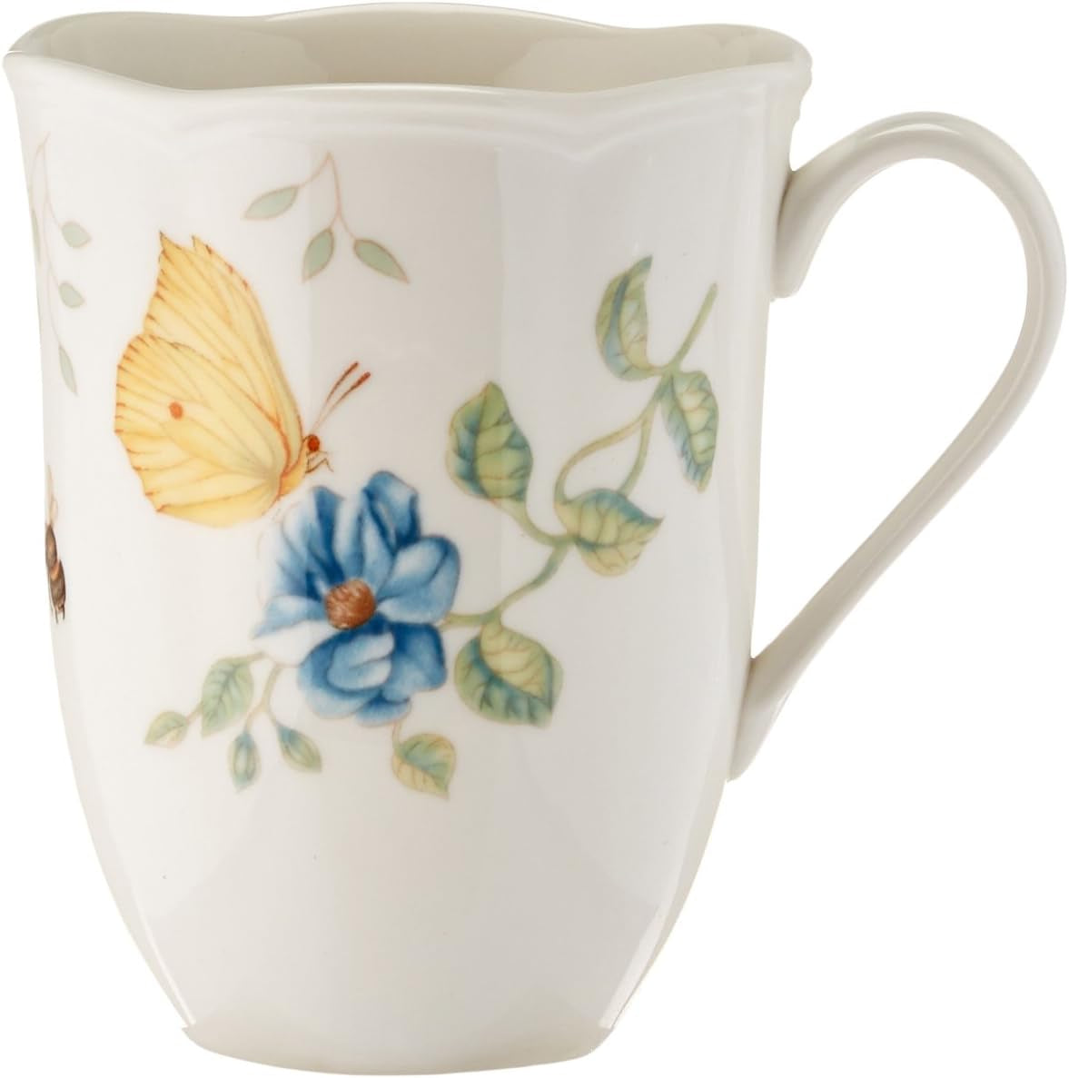 6342794  Butterfly Meadow 18-Piece Dinnerware Set White