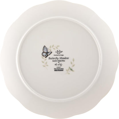 6342794  Butterfly Meadow 18-Piece Dinnerware Set White