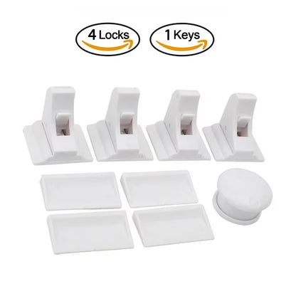 Magnetic Children'S Lock for Extra Cabinet Door Safety: a Must-Have for Parents Drawer Lock Baby Protection Baby Safety Lock