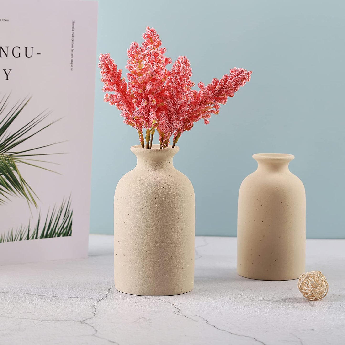 Dry Flower Vases, Ceramic Vase, Living Room Decoration,Flower Arrangement Decoration Shooting Props