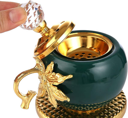 Charocal Incense Burner White